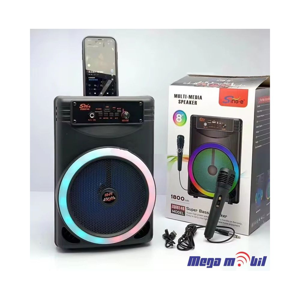 Zvucnik Bluetooth Karaoke ZQS8146