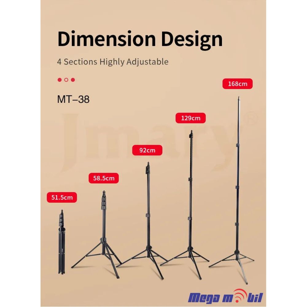 Tripod MT38 1.7m