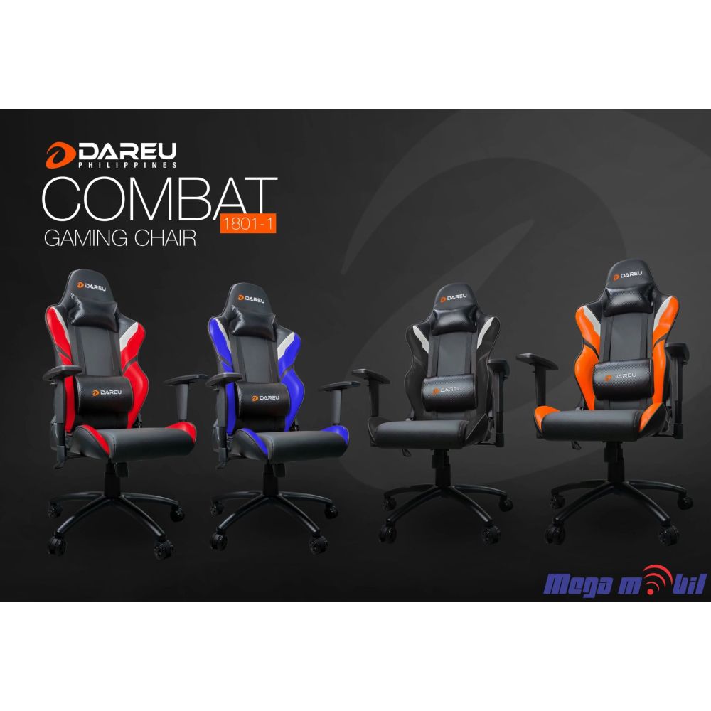 Gaming chair Dareu black/red.