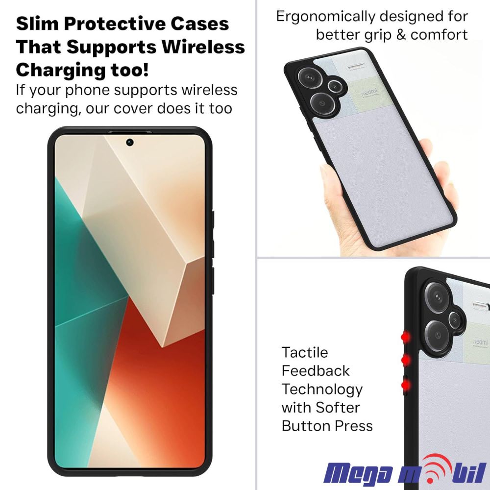 Futrola iPhone 14 Clear TPU black