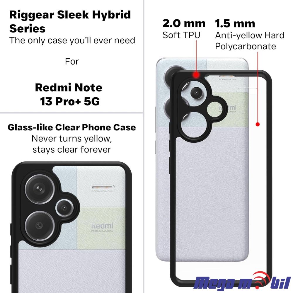 Futrola iPhone 15 Clear TPU black