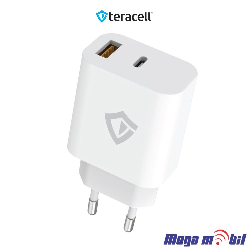 Polnac 220V Teracell Evolution TC-15GP, QC 3.0, PD 3.0, 20W white