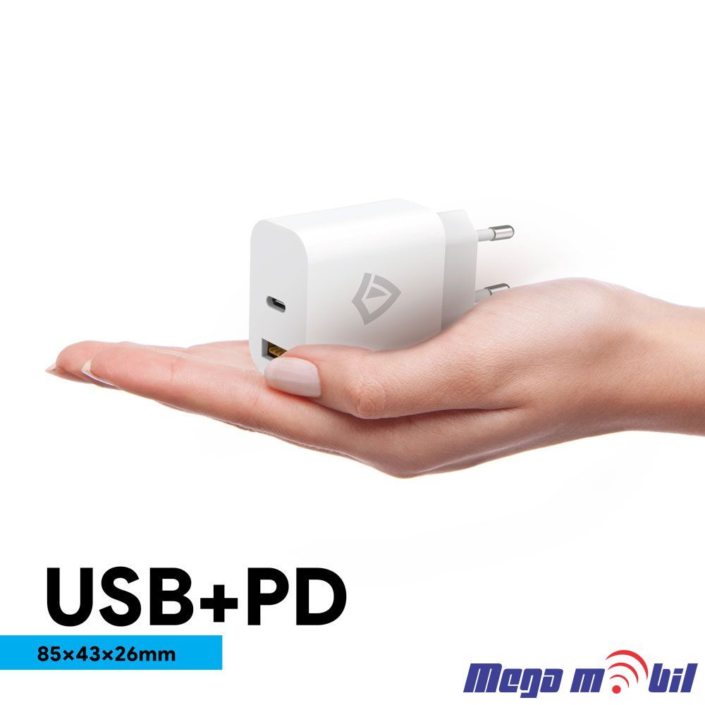 Polnac 220V Teracell Evolution TC-15GP, QC 3.0, PD 3.0, 20W white