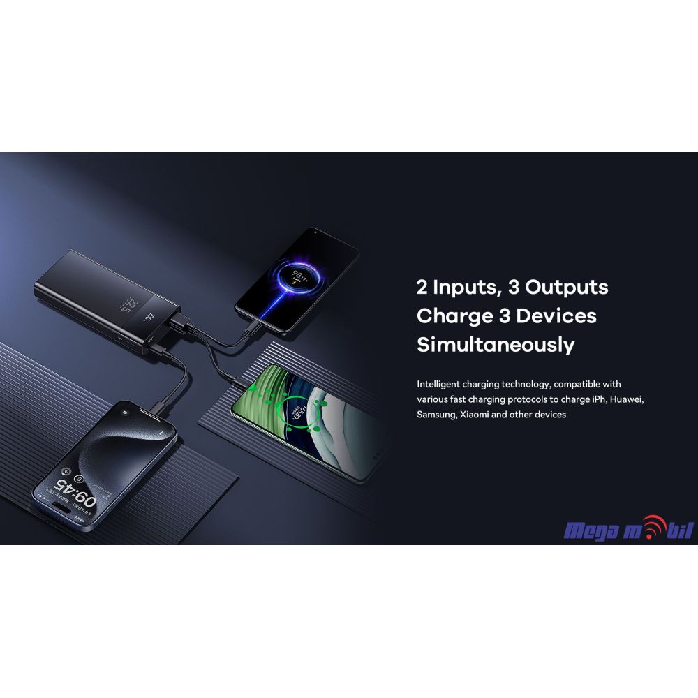 Baterija eksterna 20000mAh REMAX Reciuy RPP-672 FAST+PD white