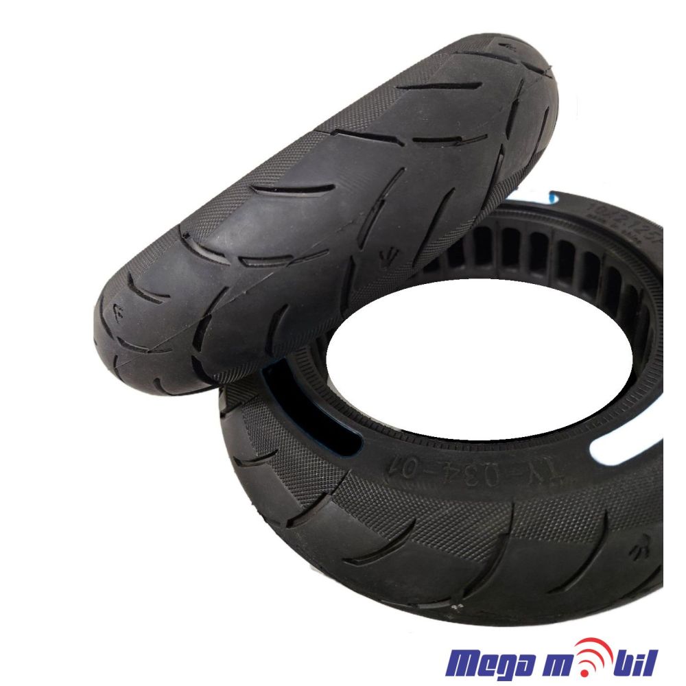 Polna guma za trotinet 10x2.125 za Ninebot Segway THREE STRIPES Blue