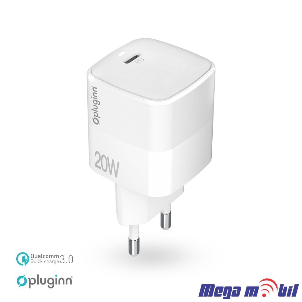 Polnac 220V Type C Pluginn PI-D61S PD3.0 PPS 20W white