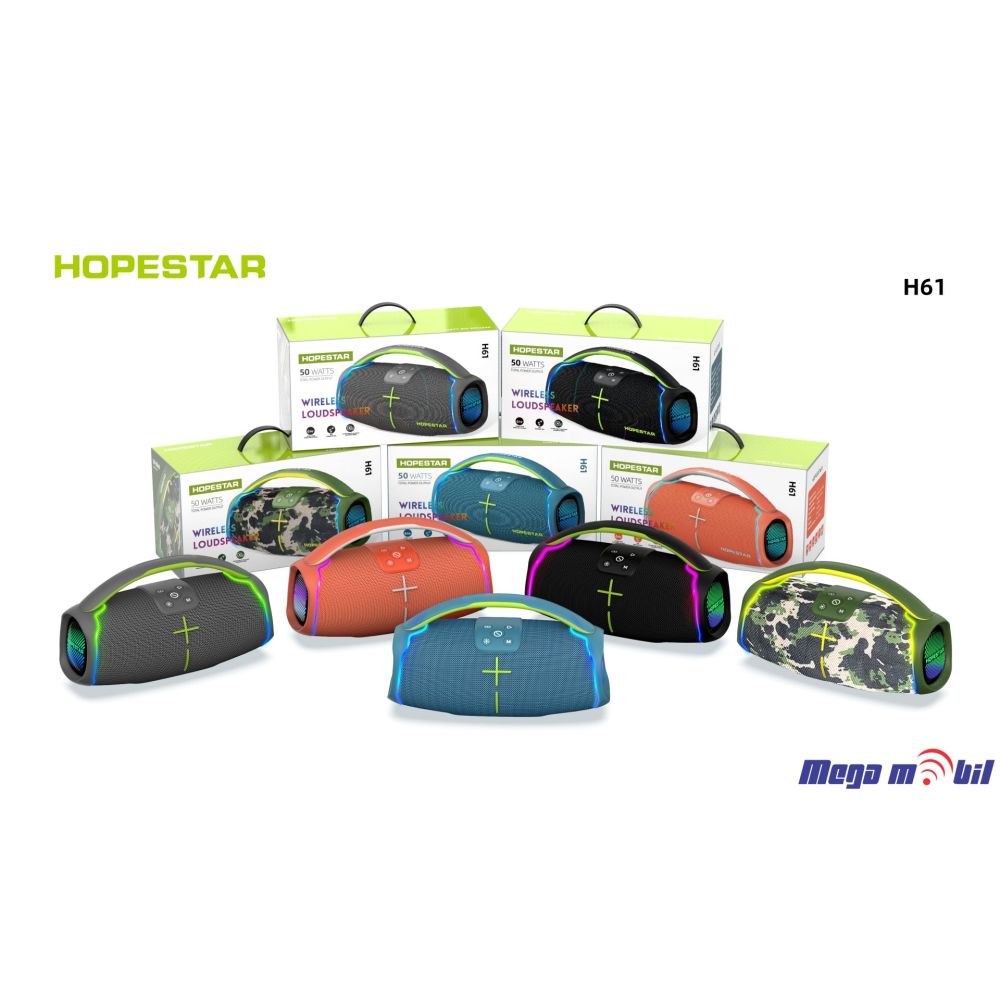 Zvucnik Bluetooth Hopestar H61 black
