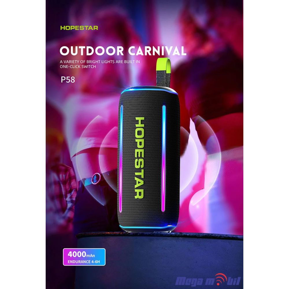 Zvucnik Bluetooth Hopestar P58 grey