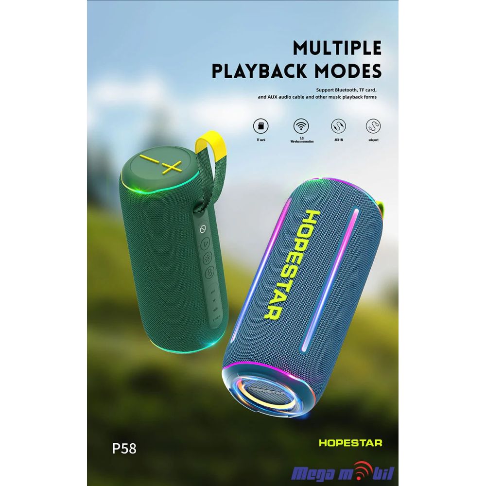 Zvucnik Bluetooth Hopestar P58 grey