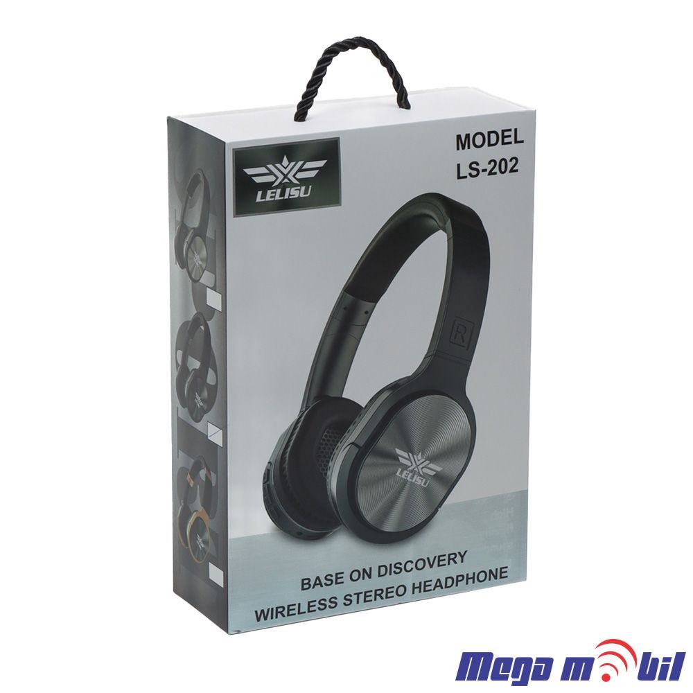 Slusalki Bluetooth LS-202 grey