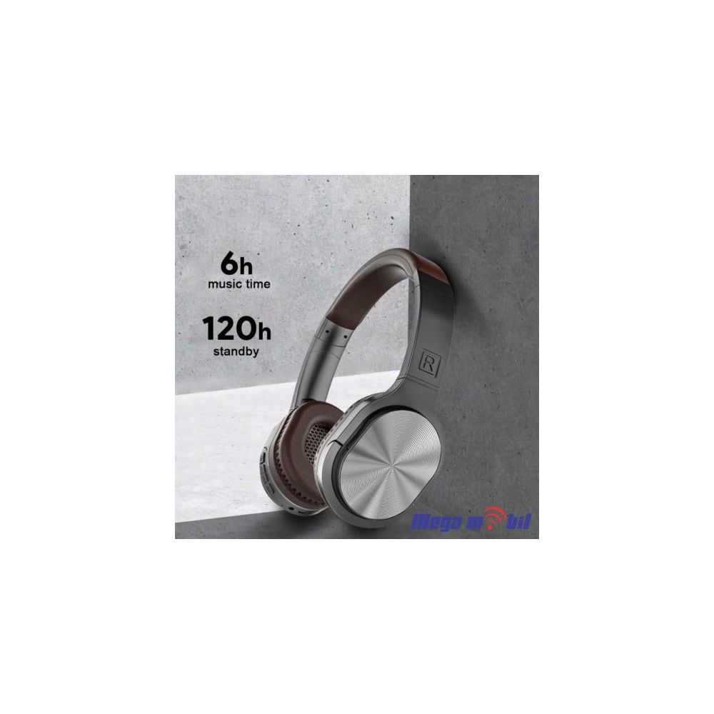 Slusalki Bluetooth LS-202 black
