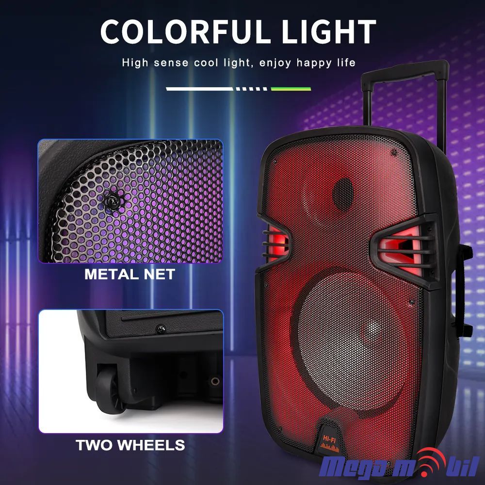 Zvucnik Bluetooth Karaoke ZQS15121
