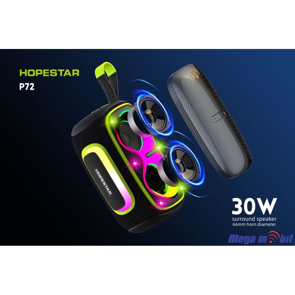 Zvucnik Bluetooth Hopestar P72 navy blue