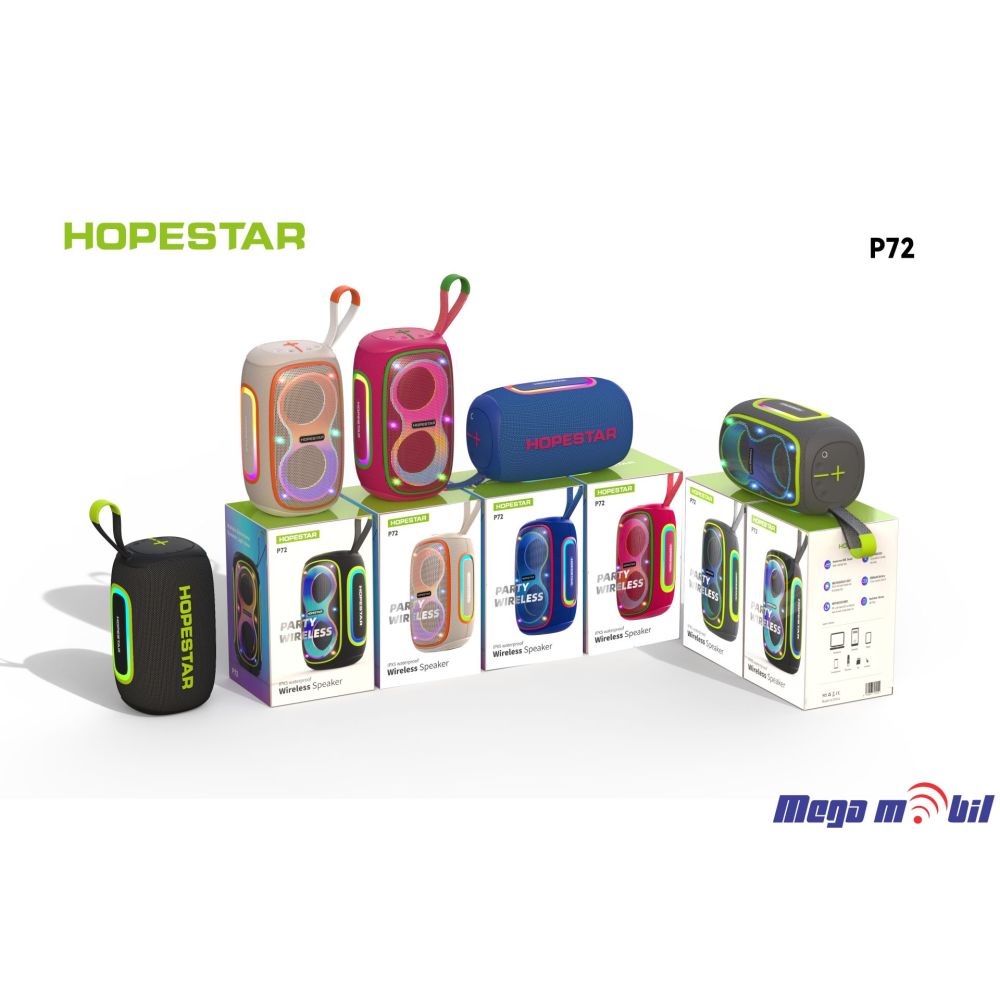 Zvucnik Bluetooth Hopestar P72 black