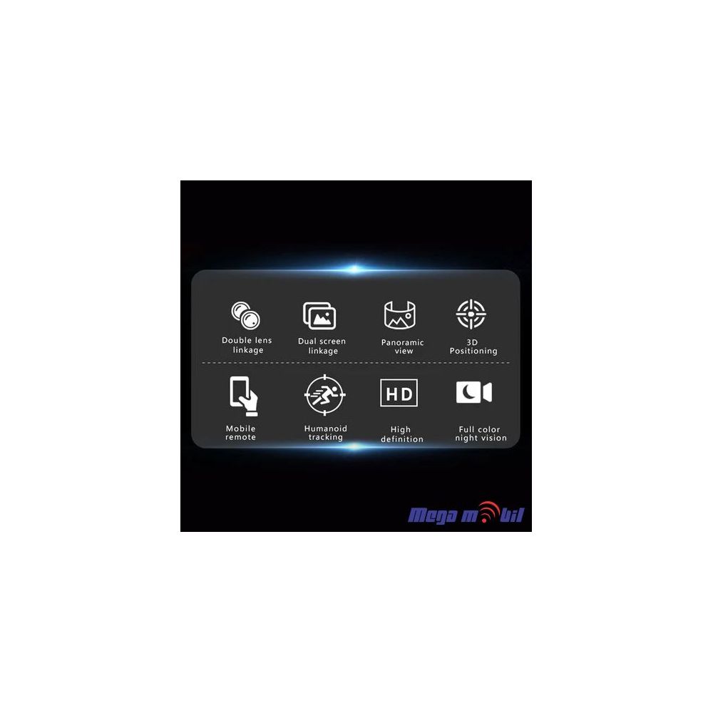 Kamera IP TY-Q821 Outdoor WiFi 4 Megapixel PTZ (Tuya App)