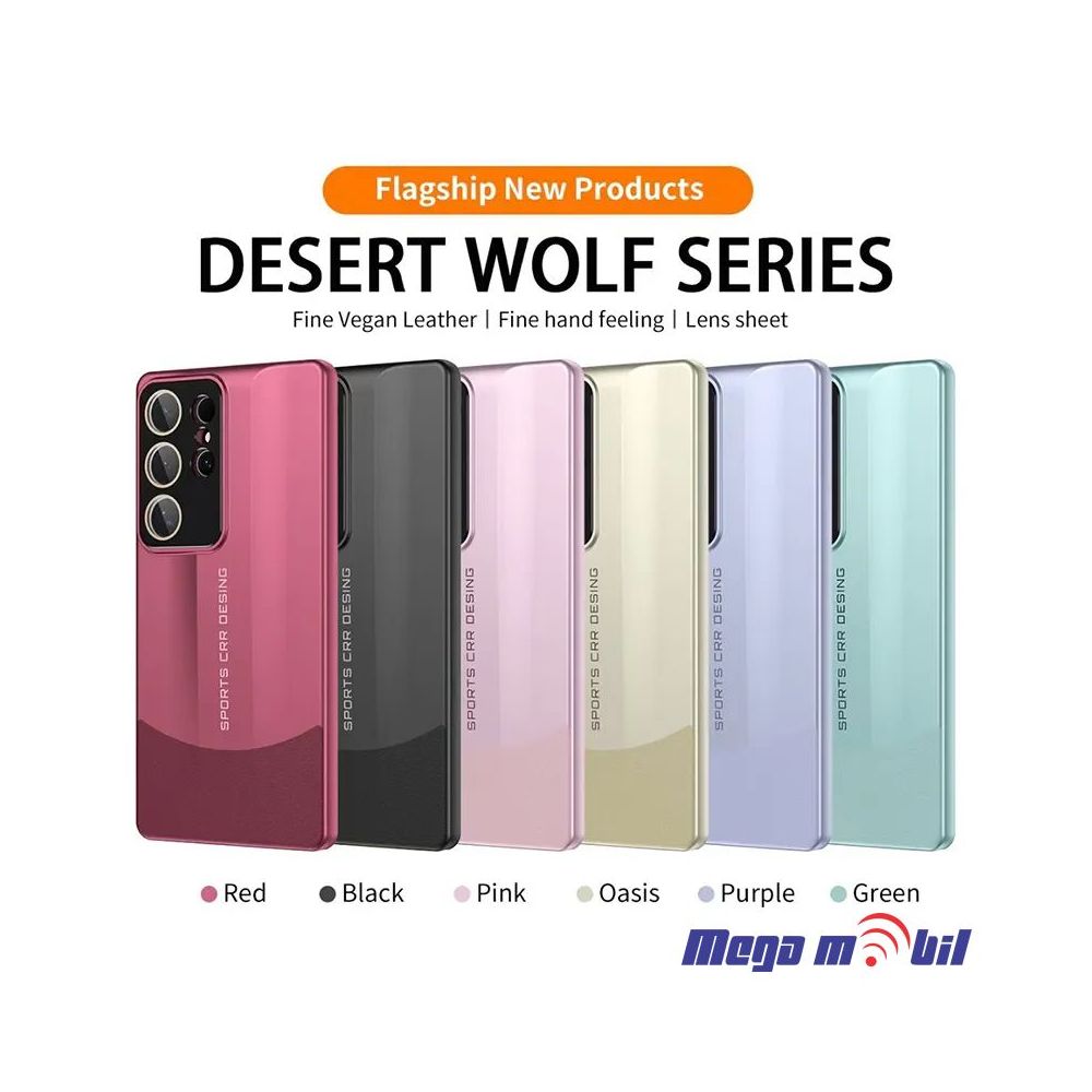 Futrola Samsung S25 Ultra Desert wolf red