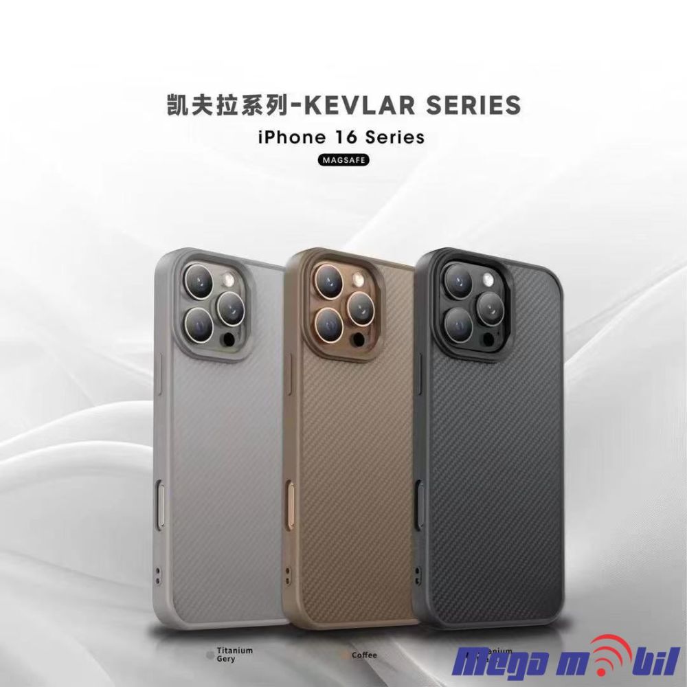 Futrola iPhone 16 Plus Kevlar black