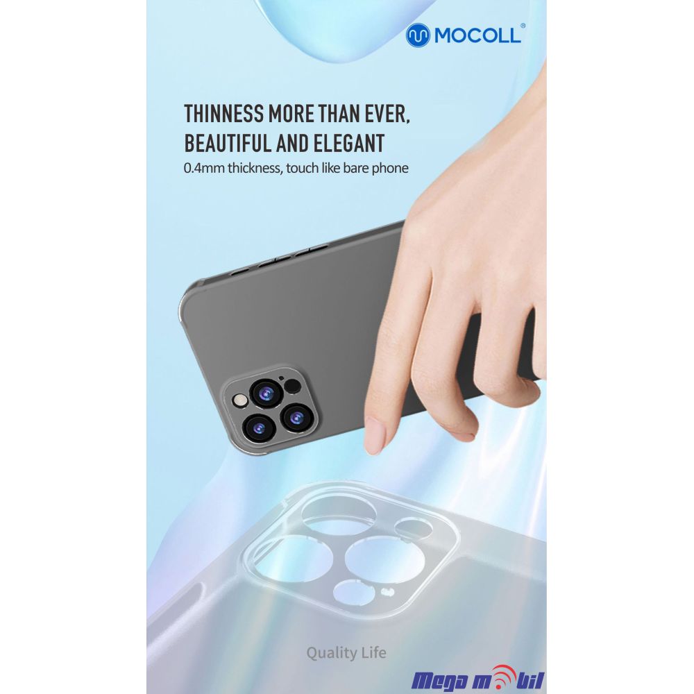 Futrola iPhone 14 Pro Kong Mocoll Matte transparent