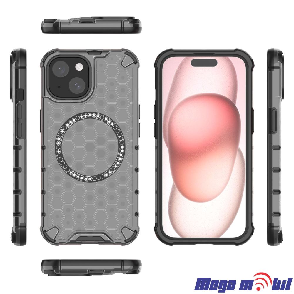 Futrola iPhone 15 Hexagon black