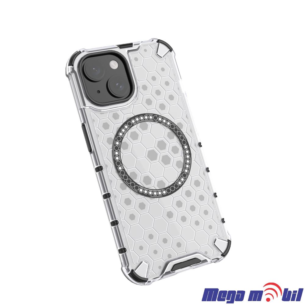 Futrola iPhone 16 Plus Hexagon transparent