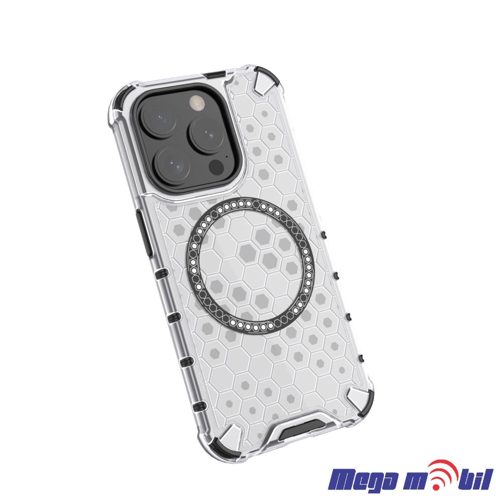 Futrola iPhone 16 Pro Hexagon transparent
