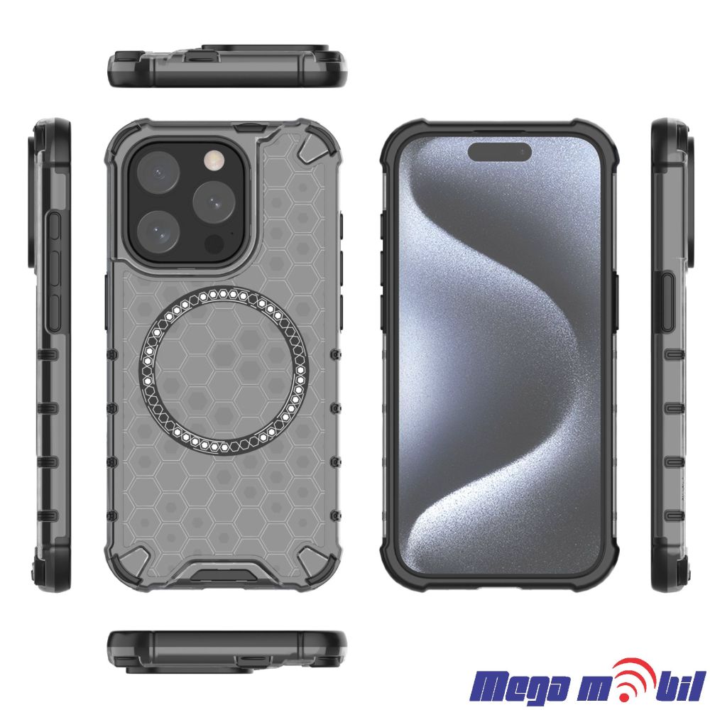 Futrola iPhone 16 Pro Hexagon black