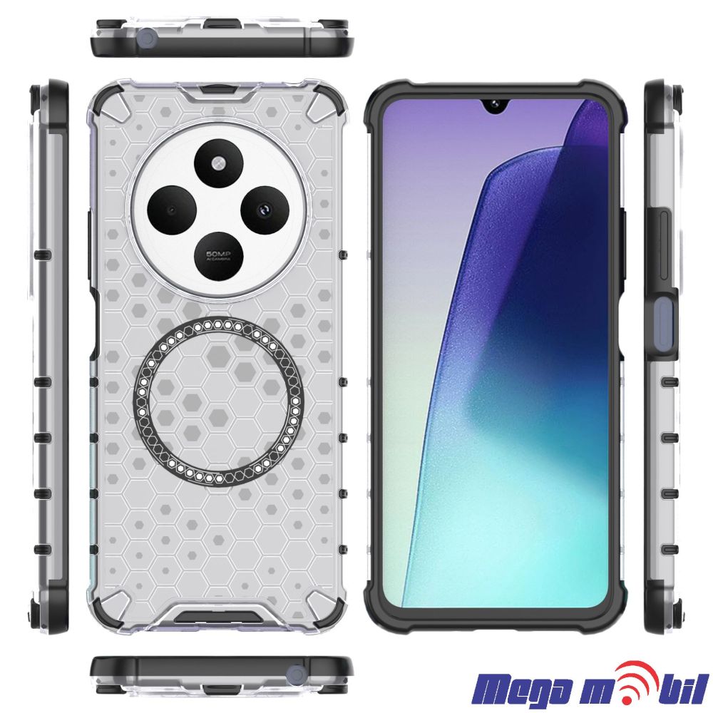 Futrola Xiaomi Redmi 14C Hexagon transparent