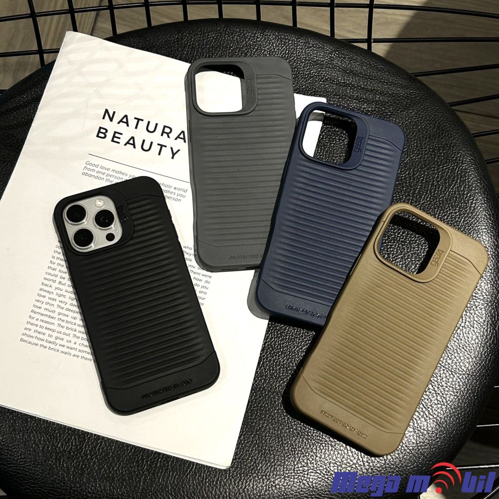 Futrola Samsung S24 Ultra Gear4 Ribbed grey