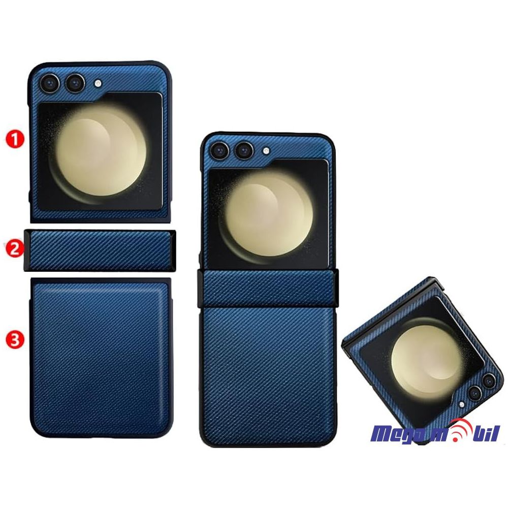 Futrola Samsung Galaxy Z Flip 6 PU blue.