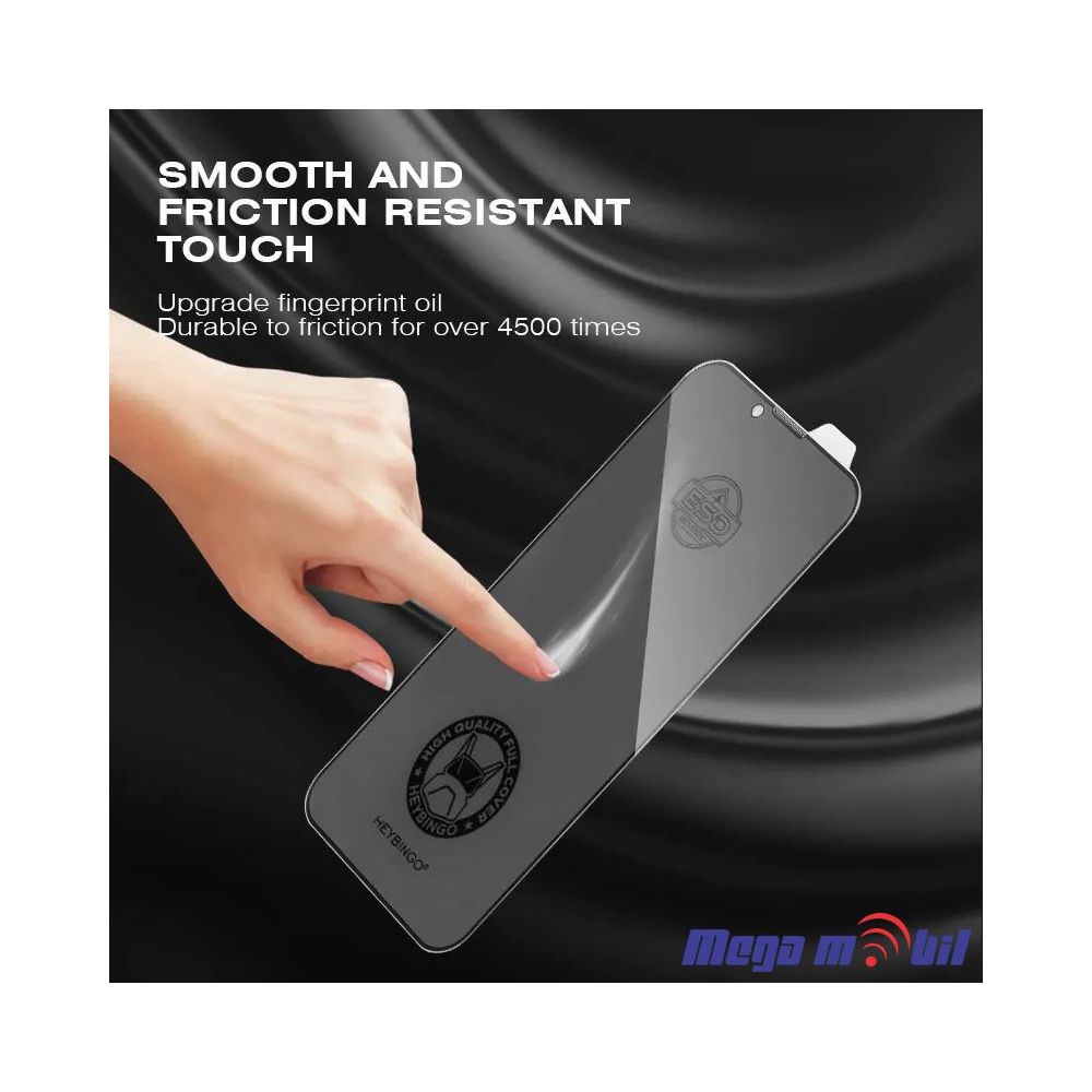 Tempered glass za iPhone 16 Plus/15 Plus X MAN Privacy.