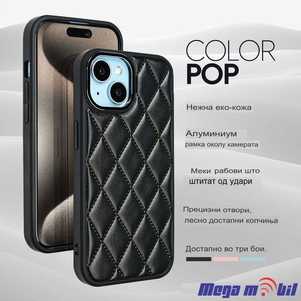 Futrola iPhone 15 Color Pop mint