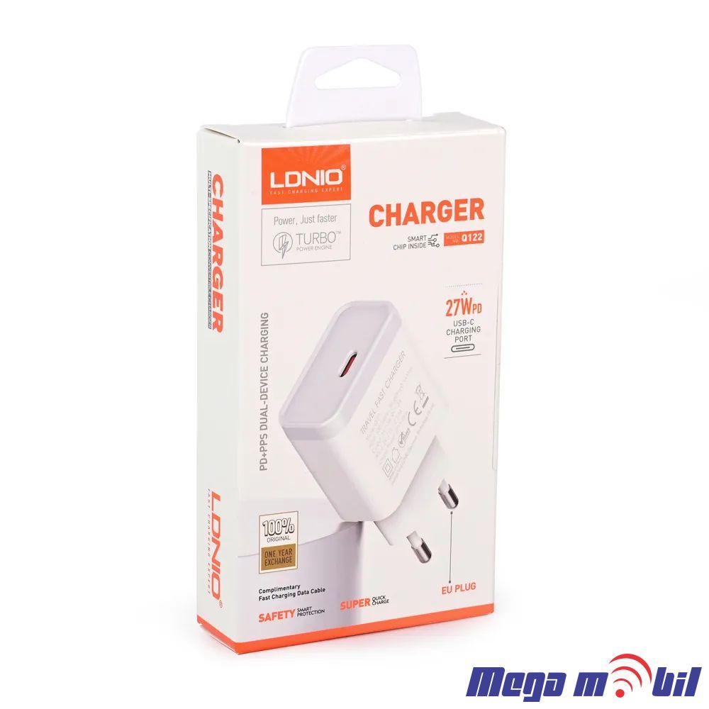 Polnac 220V iPhone LDNIO Q122 PPS PD 27W white