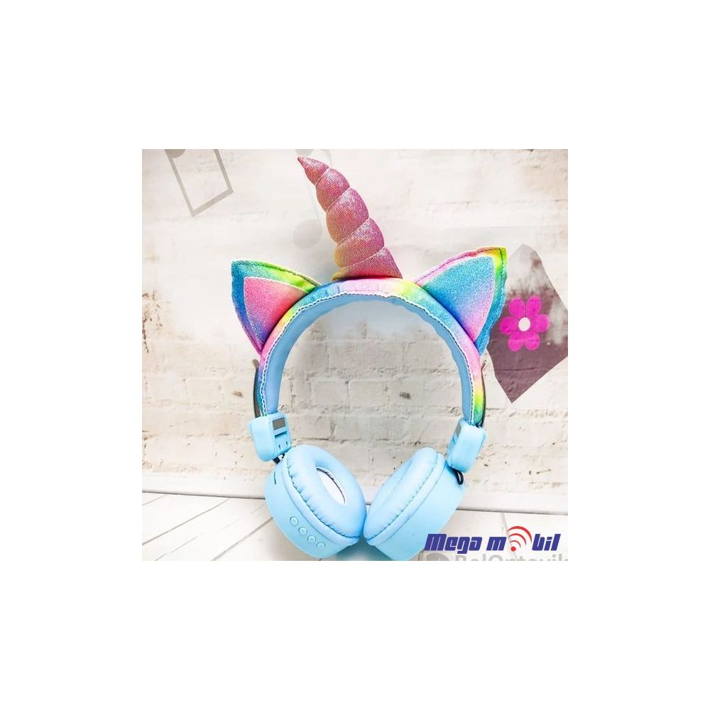 Slusalki Bluetooth Unicorn AH-807 blue.