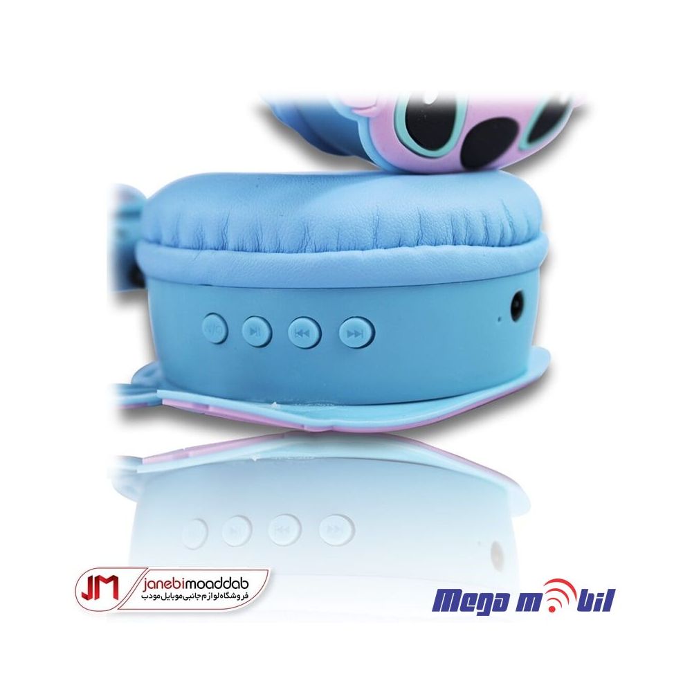 Slusalki Bluetooth Stitch AH-807S blue
