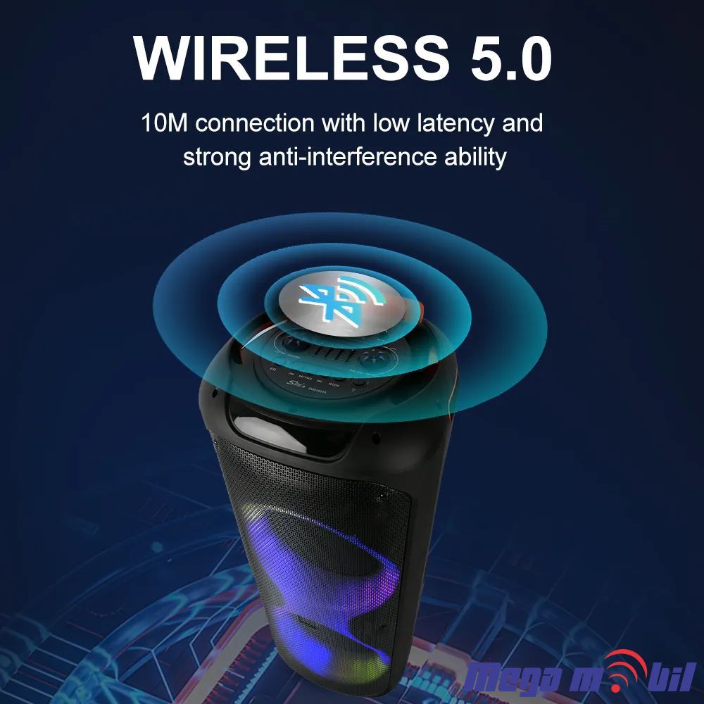 Zvucnik Bluetooth Karaoke ZQS10215