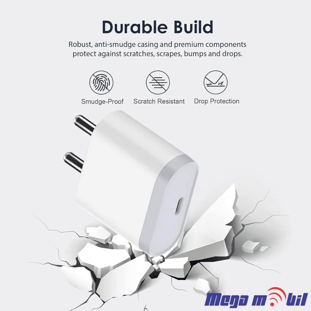 Polnac 220V iPhone LDNIO A1209C PD 20W white