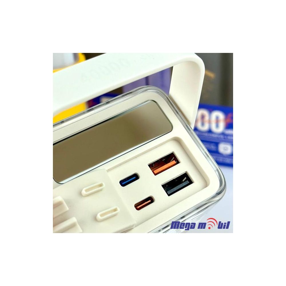 Baterija eksterna 40000mAh REMAX Fluorite RPP-596 FAST 22.5W+PD 20W white