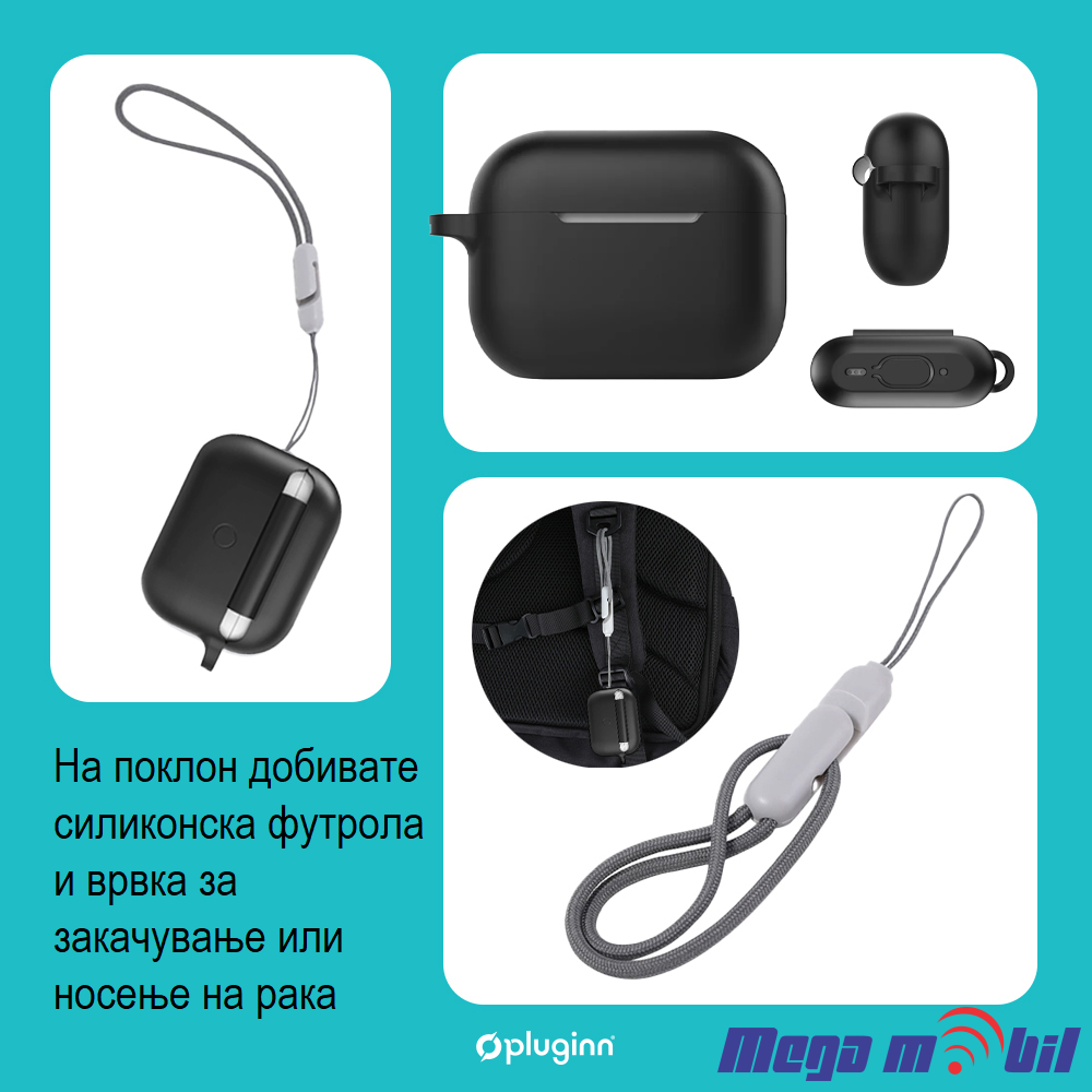 Slusalki Bluetooth Pluginn Airpods Pro
