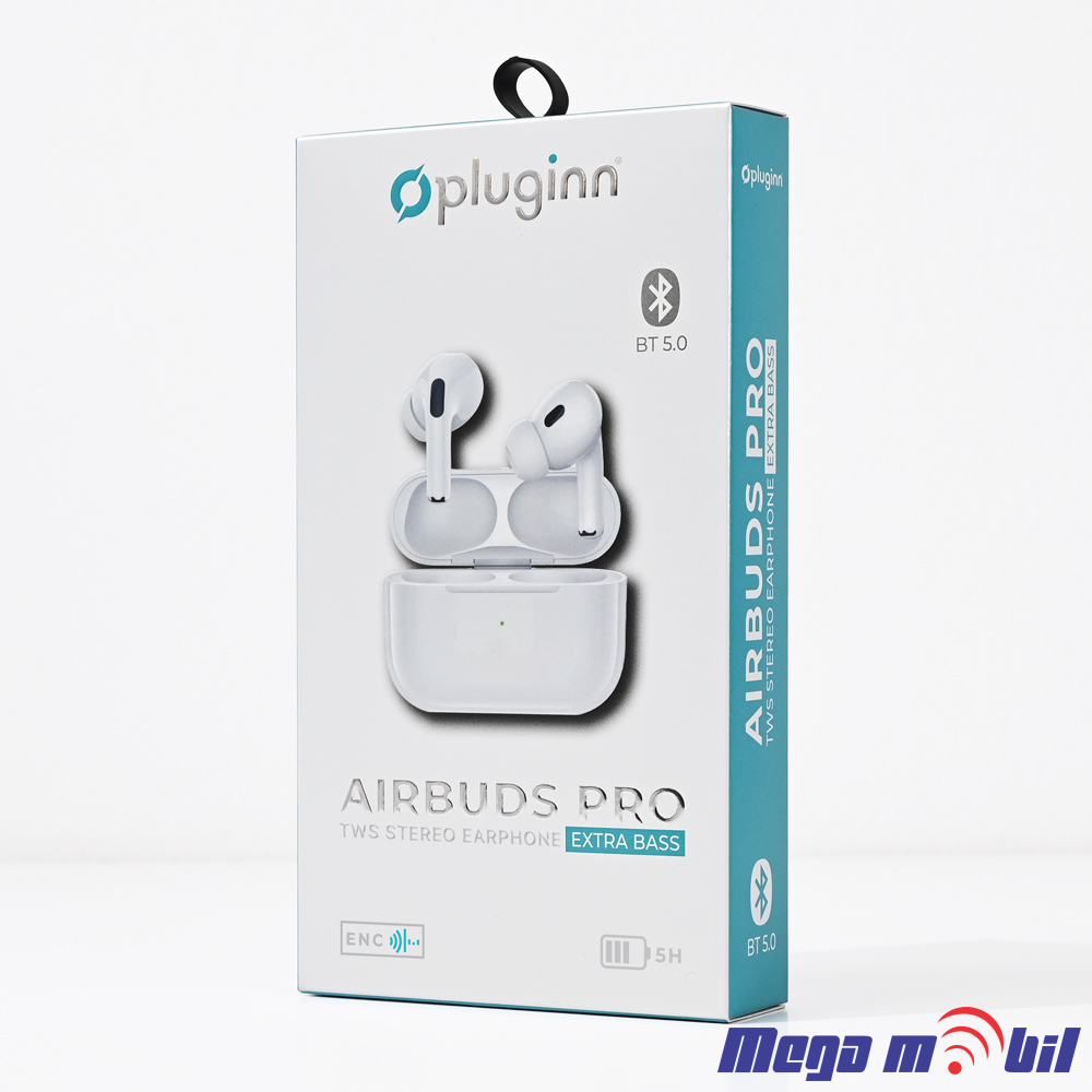 Slusalki Bluetooth Pluginn Airpods Pro