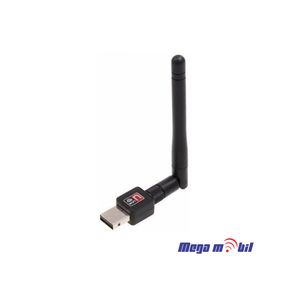 Wireless USB N adapter so antena USB 2.4GHz 5GHz 300Mb JWD-U63