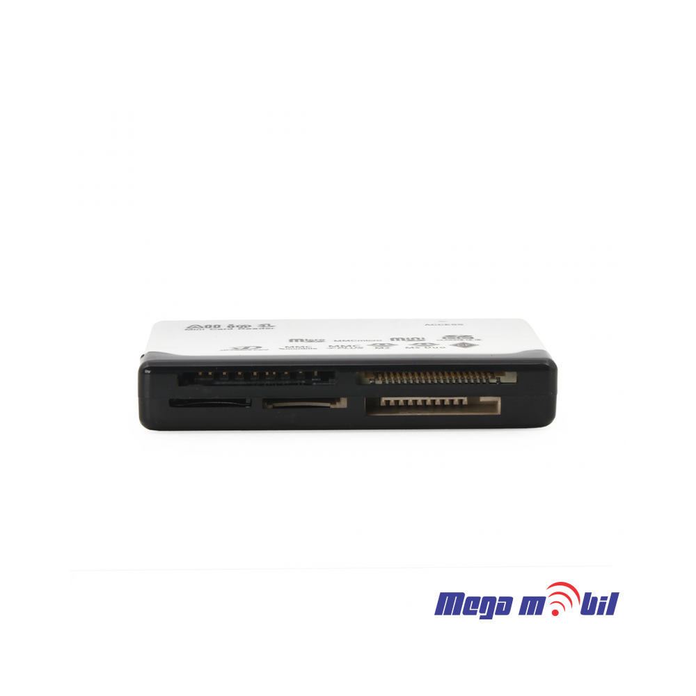Citac za memoriska kartica All in one Tip2 white