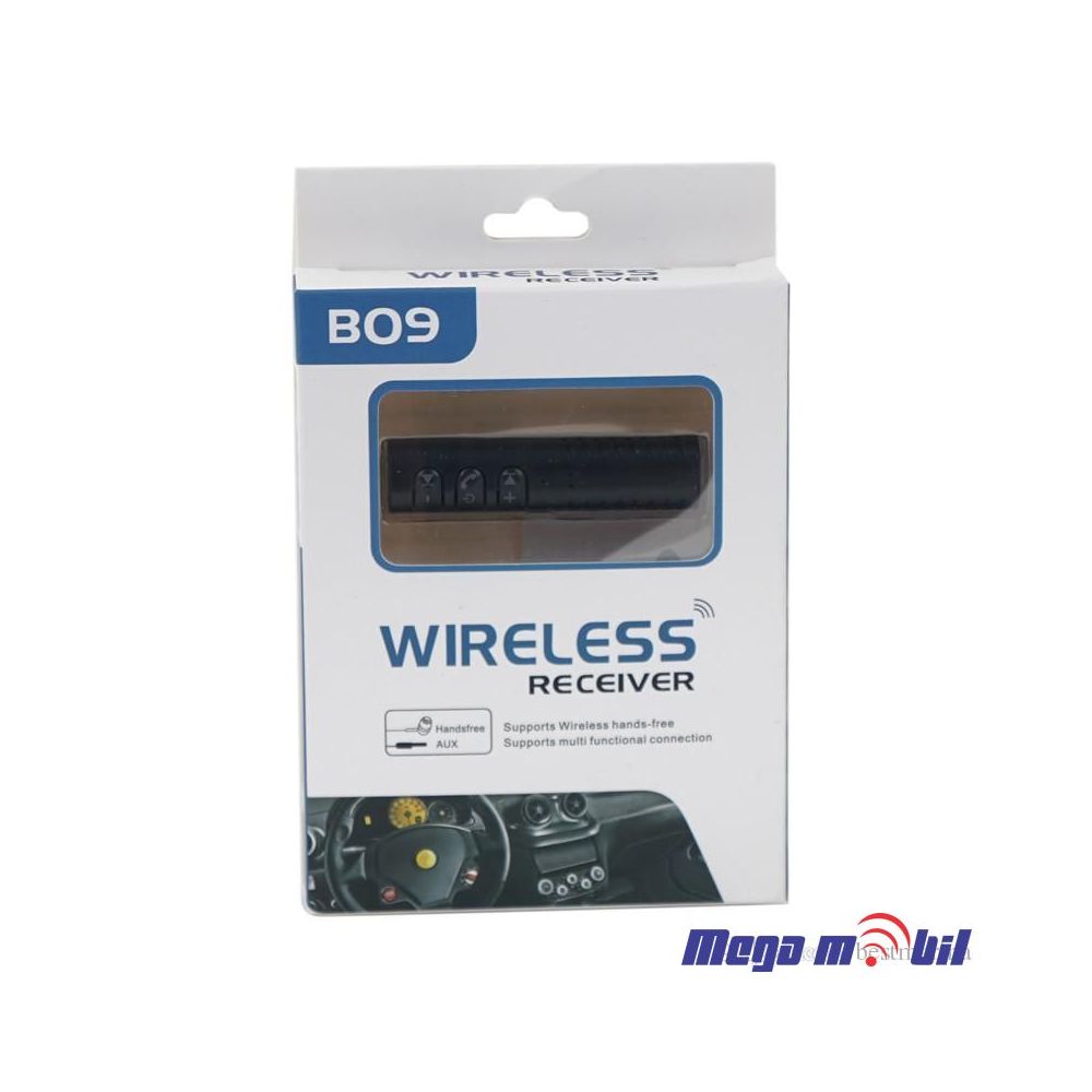 Wireless Car Bluetooth receiver 3.5mm B09