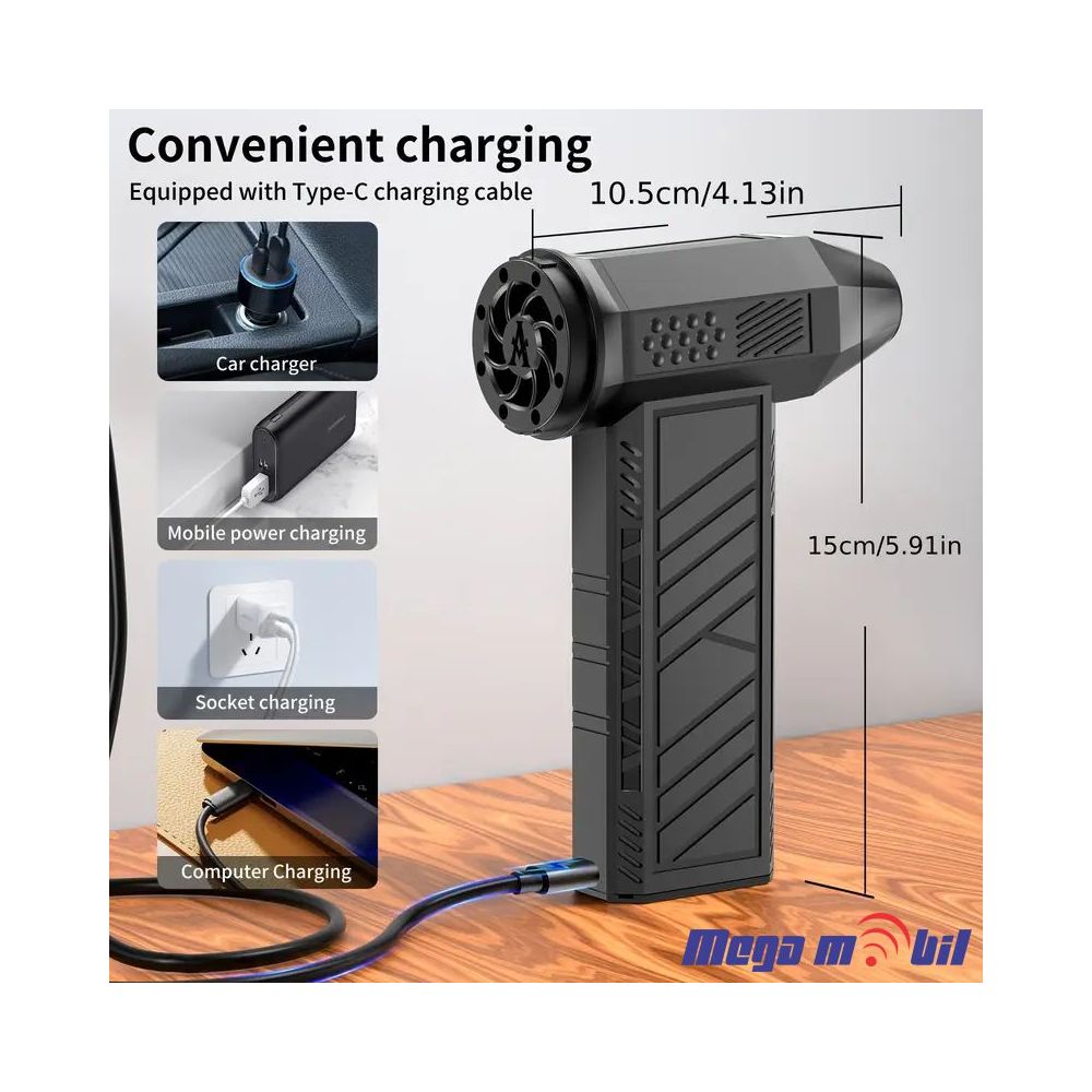Turbo Fan S16 80000r/s