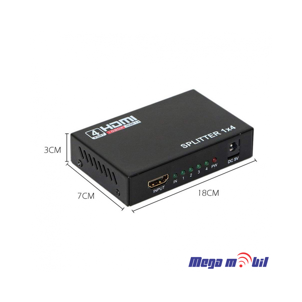 HDMI Spliter 4 port JWD-H14