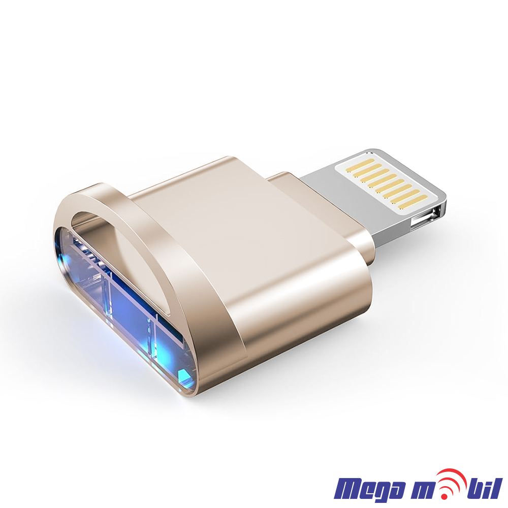 Citac za memoriska kartica Lightning