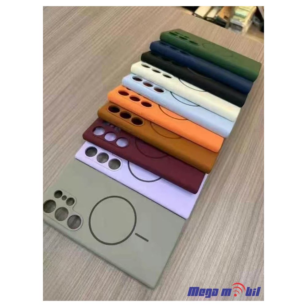 Futrola Samsung S23 Ultra Liquid Silicon grey