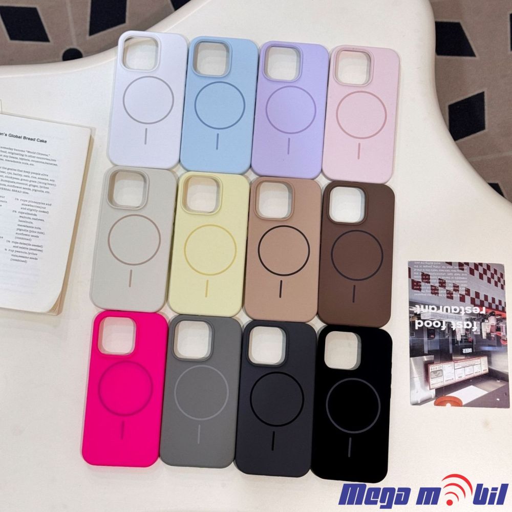 Futrola iPhone 15 Liquid Silicon carbon grey