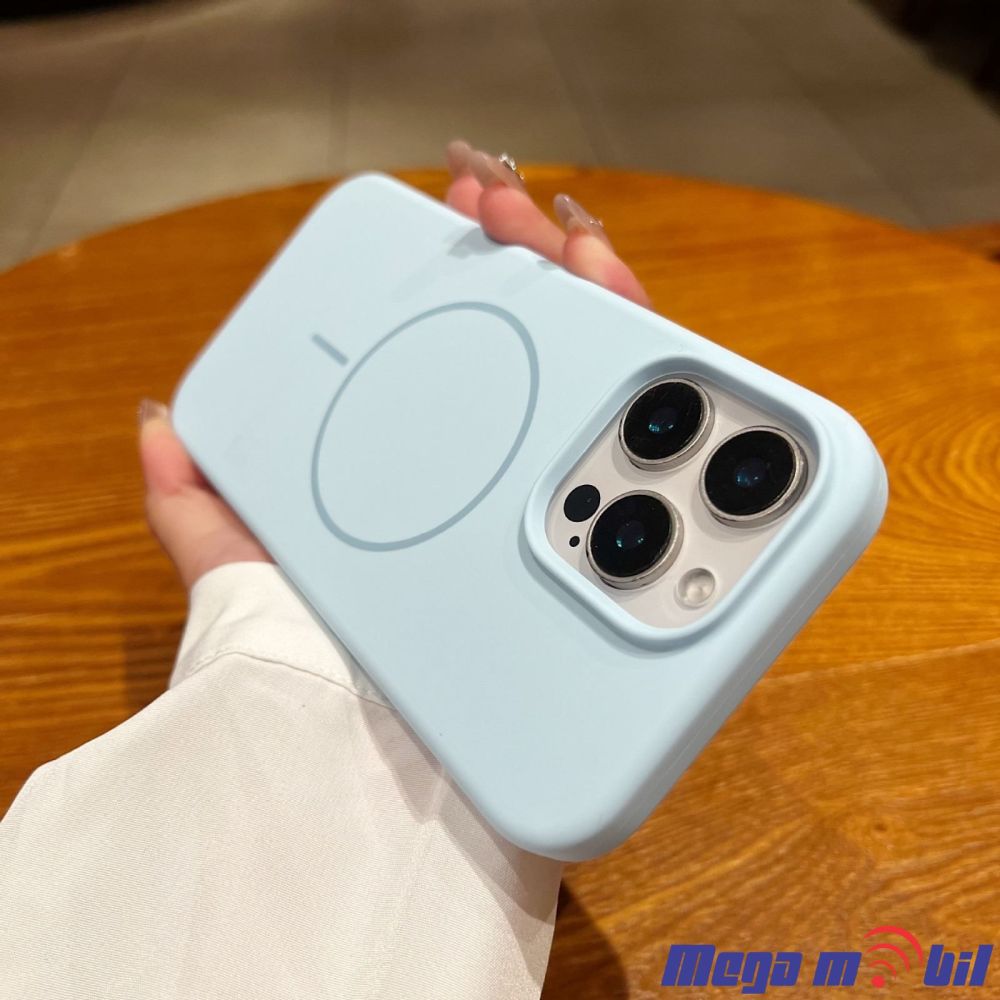Futrola iPhone 16 Pro Liquid Silicon blue