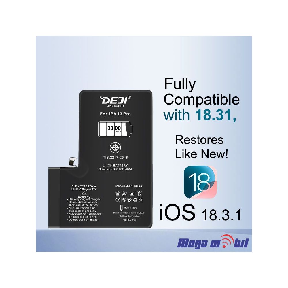 Baterija iPhone 15 Pro Max Deji Decode (4770mAh) 