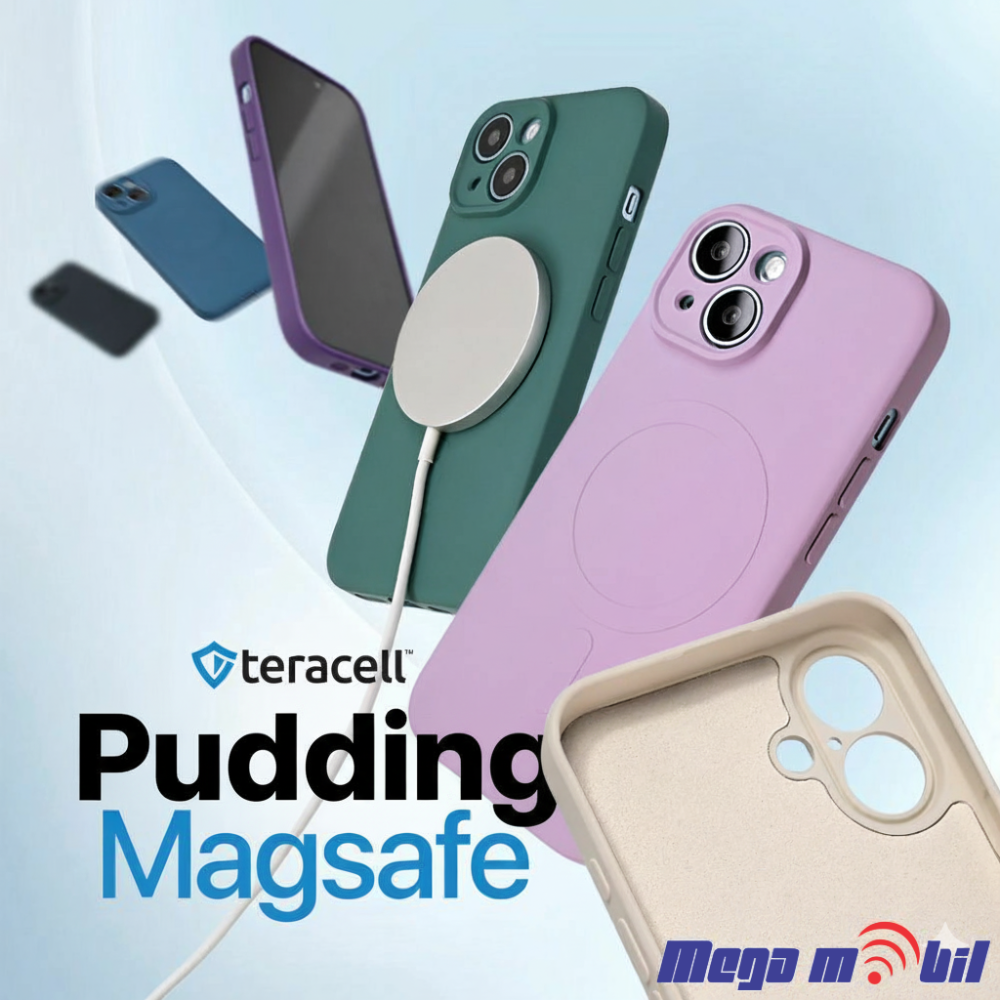 Futrola iPhone 17 Pro Max Pudding Magsafe light purple